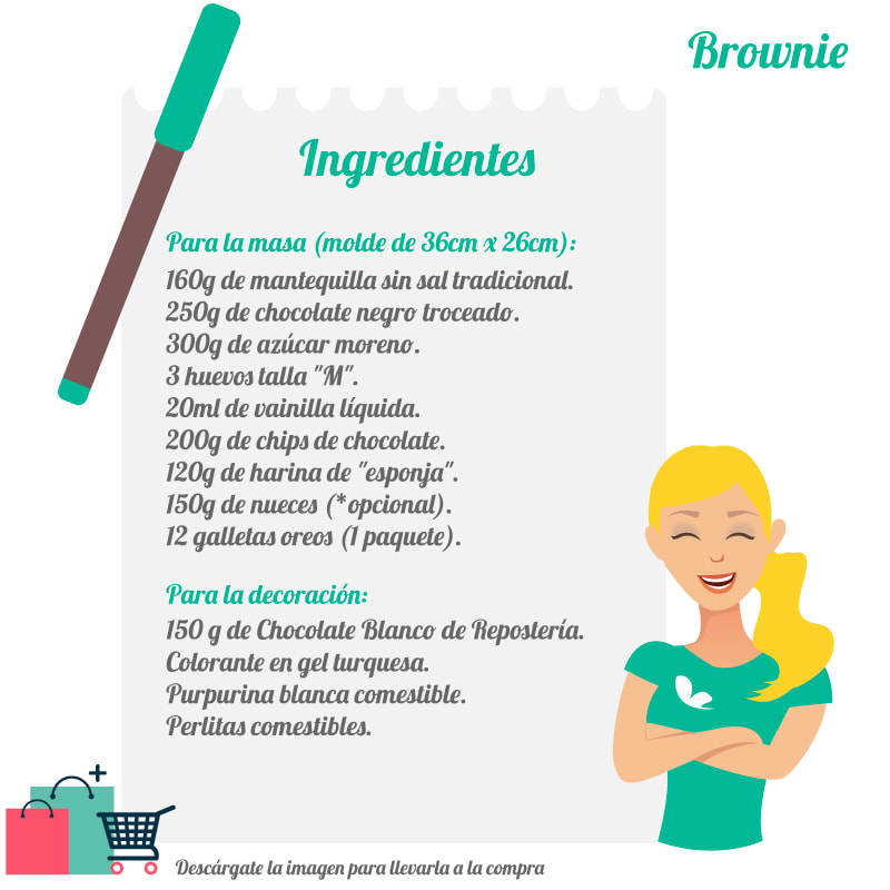 Ingredientes Brownie