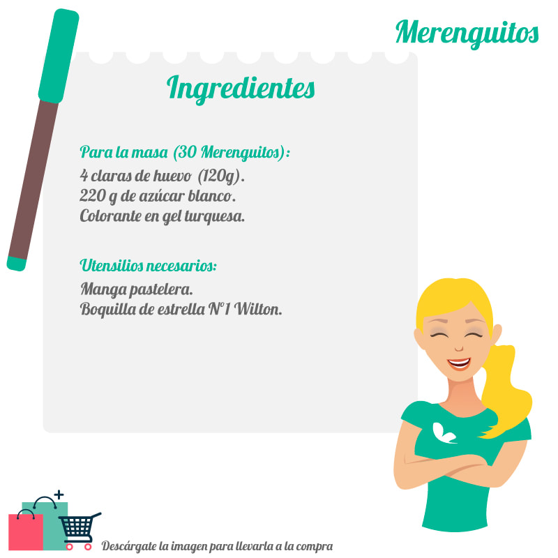 Ingredientes Merenguitos